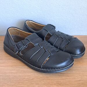 Birkenstock Vintage Footprints Maderia Women’s 9 / EU 40 Fisherman Sandals Black